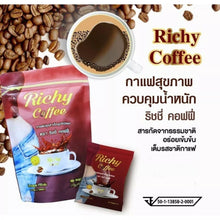 Load image into Gallery viewer, Richy Coffee Speed Up Metabolism Weight Management Control Fat Fiber Coffee 12X