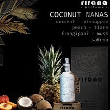 Rirana Coconut Nanas niche Perfume fragrance Eau de Parfum Parfume 50ml/1.7oz
