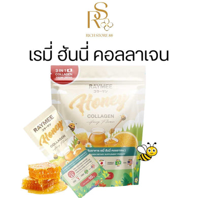 Rymee Honey Collagen Collagen, white drink, good skin, nourish skin, no calories