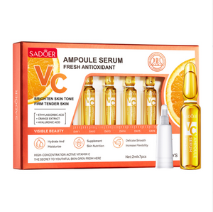 SADOER VC Vitamin C Ampoule Serum Concentrated vitamin C serum for a clear face 2ml x 7 Vial
