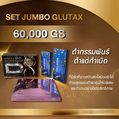 SET JUMBO GLUTAX 60,000 gs