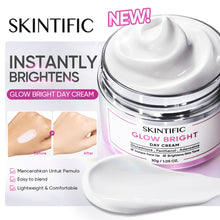 Load image into Gallery viewer, SKINTIFIC Glow Bright Day Cream white face cream PANTHENOL+ADENOSINE+2% NIACINAMIDE Without losing the oiliness.