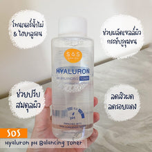Load image into Gallery viewer, SOS Hyaluron pH Balancing Toner 300ml. A hyaluronic acid toner, gentle even on sensitive skin.