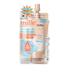 Load image into Gallery viewer, Mille Sunscreen Tone-Up Brightening SPF50+ PA++++ 6g. (x6 sachets)