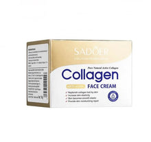 Load image into Gallery viewer, Sadoer Smooth and Clear Skin, Anti-Wrinkle, Dark Spot, Whitening Cream 100g Sadoer Collagen Face Cream N608