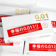 Load image into Gallery viewer, Sagami Original 001 Condoms – the world's thinnest. Easy to put on, 52mm size