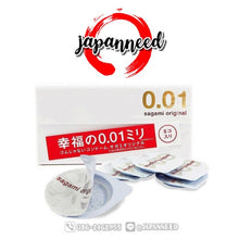 Load image into Gallery viewer, Sagami Original 002 Non-Latex 0.02mm Polyurethane Condoms 4 Types Made Japan