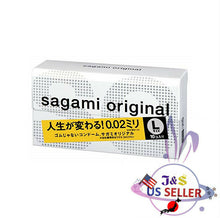 Load image into Gallery viewer, Sagami Original 002 L size condom 10 pcs Ultra Thin 0.02mm Non Latex - US Seller