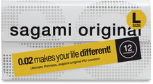 Load image into Gallery viewer, Sagami Original 002 L size condom 10 pcs Ultra Thin 0.02mm Non Latex - US Seller