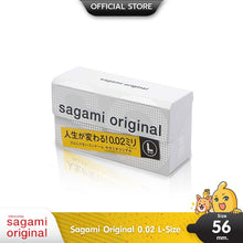Load image into Gallery viewer, Sagami Original 002 L size condom 10 pcs Ultra Thin 0.02mm Non Latex - US Seller