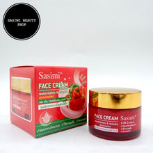 Load image into Gallery viewer, Sasimi Watermelon and Tomato Facial Cream: Moisturizes, brightens, and reduces dark spots. (1 piece)
