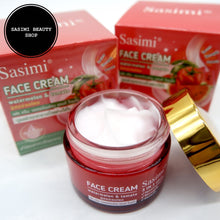 Load image into Gallery viewer, Sasimi Watermelon and Tomato Facial Cream: Moisturizes, brightens, and reduces dark spots. (1 piece)