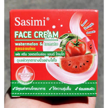 Load image into Gallery viewer, Sasimi Watermelon and Tomato Facial Cream: Moisturizes, brightens, and reduces dark spots. (1 piece)