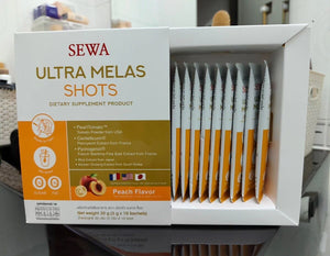 6x Sewa Ultra Melas Shots Reduce Dark Spots Supplement Brightening Clear Skin