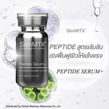 Load image into Gallery viewer, Skin MTX Peptide Serum, a peptide serum that reverses aging, heals skin, and reduces wrinkles.