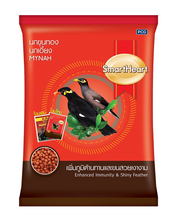 Load image into Gallery viewer, SmartHeart Mynah Enhanced Immunity &amp; Shiny Feather Bird Food 400g x 3