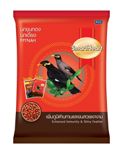 Load image into Gallery viewer, SmartHeart Mynah Enhanced Immunity &amp; Shiny Feather Bird Food 400g x 3