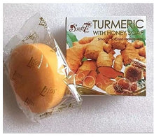 Load image into Gallery viewer, Soft7 by K.Brothers Turmeric with Honey Skin Care Natural Herbal Soap 120g x 16