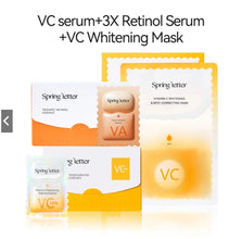 Load image into Gallery viewer, Spring Letter Morning C, Evening A Serum Set: Restores skin barrier, firms skin