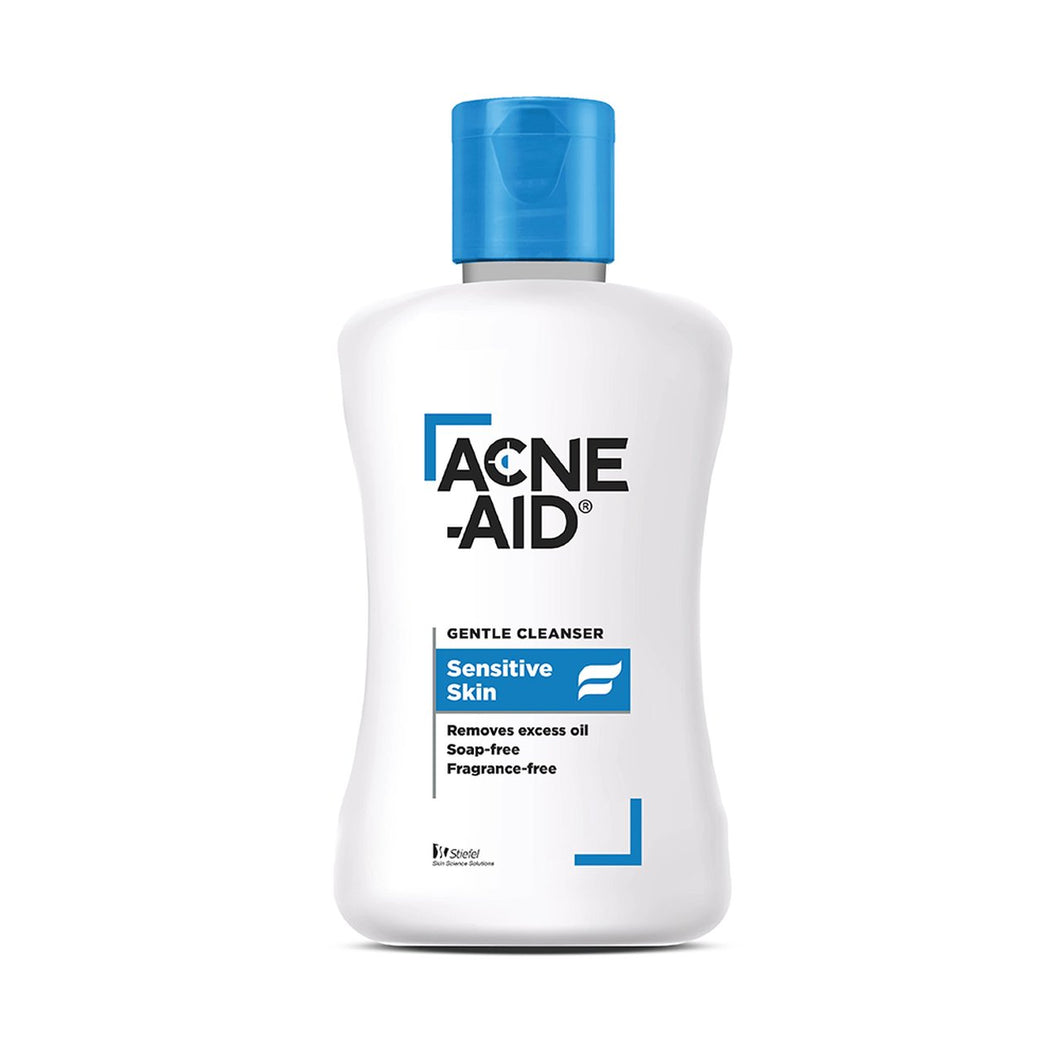 Stiefel Acne-Aid Gentle Cleanser for Acne Prone & Sensitive Skin 100 ml, 3.4 fl oz New package.