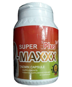 6X Super D-Maxxx Plus 2+ Taemin Capsule Enhance Sex Performance Supplement