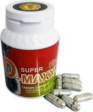 Load image into Gallery viewer, 6X Super D-Maxxx Plus 2+ Taemin Capsule Enhance Sex Performance Supplement