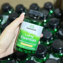 Load image into Gallery viewer, Support your lung health with Swanson Lung Essentials 500mg 120 capsules.
