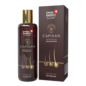 Swiss Energy CAPIXAN is a hair and scalp product. Shampoo+Lotion 1 Set