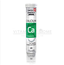 Load image into Gallery viewer, Swiss Energy Calcium + Vitamin D3 - Effervescent 20 Count