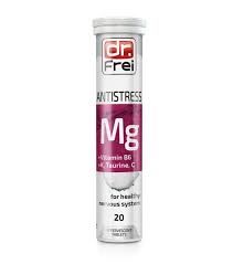 Swiss Energy Dr.Frei MG + B6 + Taurine 4 tubes Dr.Frei Magnesium effervescent tablets + Vitamin B6 + Taurine