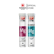 Load image into Gallery viewer, Swiss Energy Magnesium + B Complex - Effervescent 20 Count &amp; 2 FREE MASKS