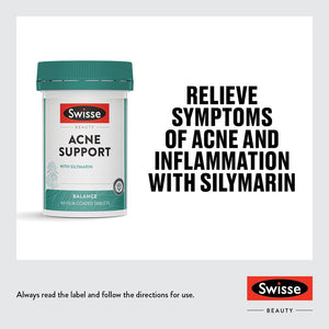 Swisse Beauty Acne Support Supplement: 60 Tablets