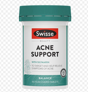 Swisse Beauty Acne Support Supplement: 60 Tablets
