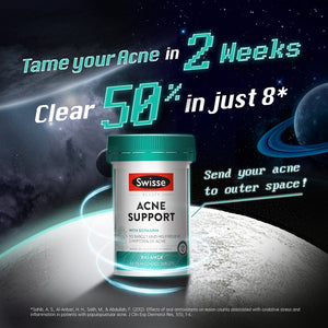 Swisse Beauty Acne Support Supplement: 60 Tablets