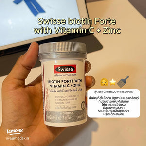 Swisse Biotin Forte With Vitamin C + Zinc Swisse Biotin