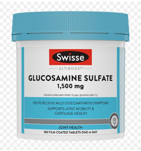 Swisse Glucosamine Sulfate 1500mg 210 Tablets