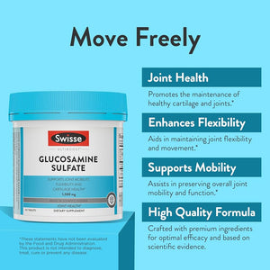 Swisse Glucosamine Sulfate 1500mg 210 Tablets