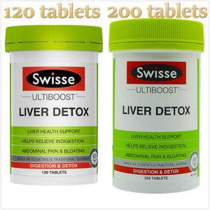 Swisse LIVER DETOX 120 Tablets Liver Protection Natural Ingredients