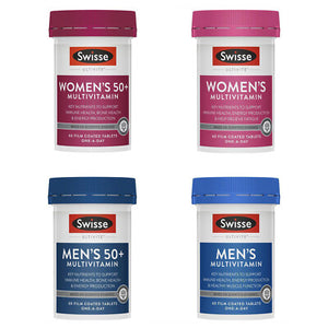 Swisse Mens, Womens Multivitamin 120 Tablets Multivitamin for men, school-aged women