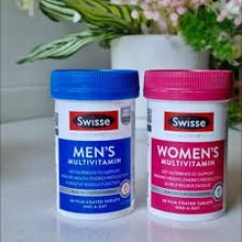 Load image into Gallery viewer, Swisse Mens, Womens Multivitamin 120 Tablets Multivitamin for men, school-aged women