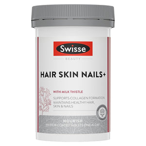 Swisse Ultiboost Hair Skin Nails+for Collagen 100 capsules, dietary supplement