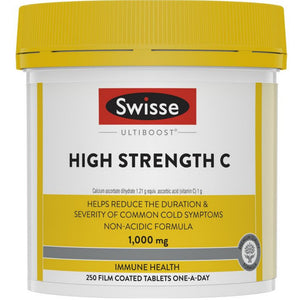 Swisse Ultiboost High Strength C Ultraboost High Strength Vitamin C 150 Tablets