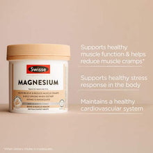Load image into Gallery viewer, Swisse Ultiboost Magnesium 200 Tablets Magnesium helps relieve muscle pain and spasms.