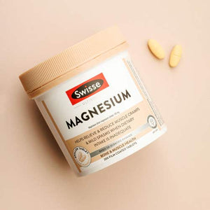 Swisse Ultiboost Magnesium 200 Tablets Magnesium helps relieve muscle pain and spasms.