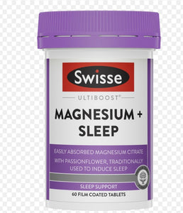 Swisse Ultiboost Magnesium + Sleep 60 Tablets