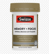 Load image into Gallery viewer, Swisse Ultiboost Memory + Focus Ultraboost Memory + Focus 50 Tablets