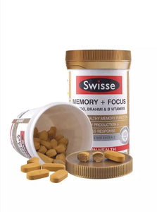 Swisse Ultiboost Memory + Focus Ultraboost Memory + Focus 50 Tablets