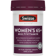 Load image into Gallery viewer, Swisse Ultivite Women&#39;s 65+ Multivitamin, 60 tablets