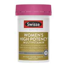 Load image into Gallery viewer, Swisse Ultivite Women&#39;s High Potency Multivitamin 40 Tablets