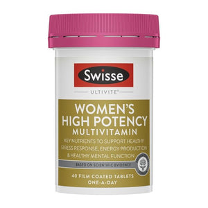 Swisse Ultivite Women's High Potency Multivitamin 40 Tablets